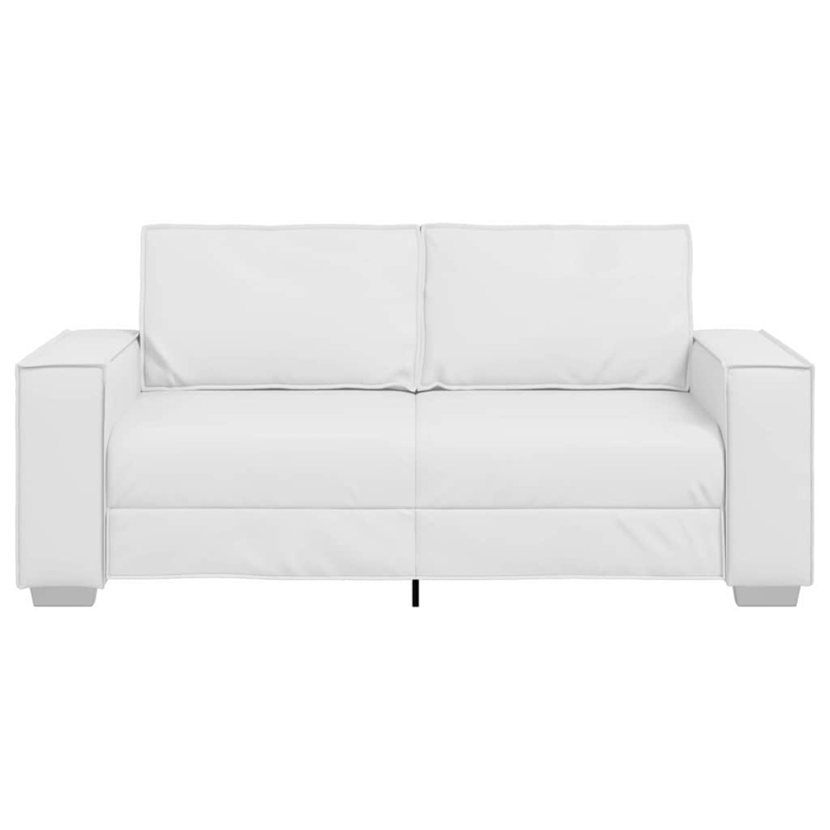 vidaXL Διθέσιος καναπές Λευκός 180 cm Τεχνητό Δέρμα