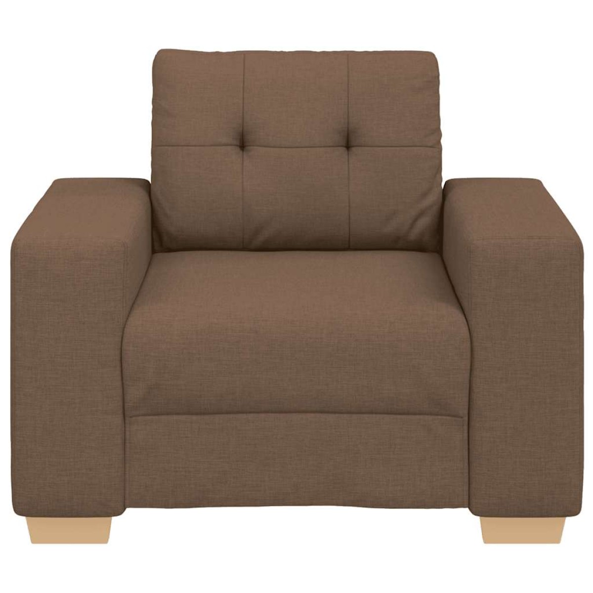 vidaXL Πολυθρόνα Καφέ 100x78x80 εκ. Ύφασμα