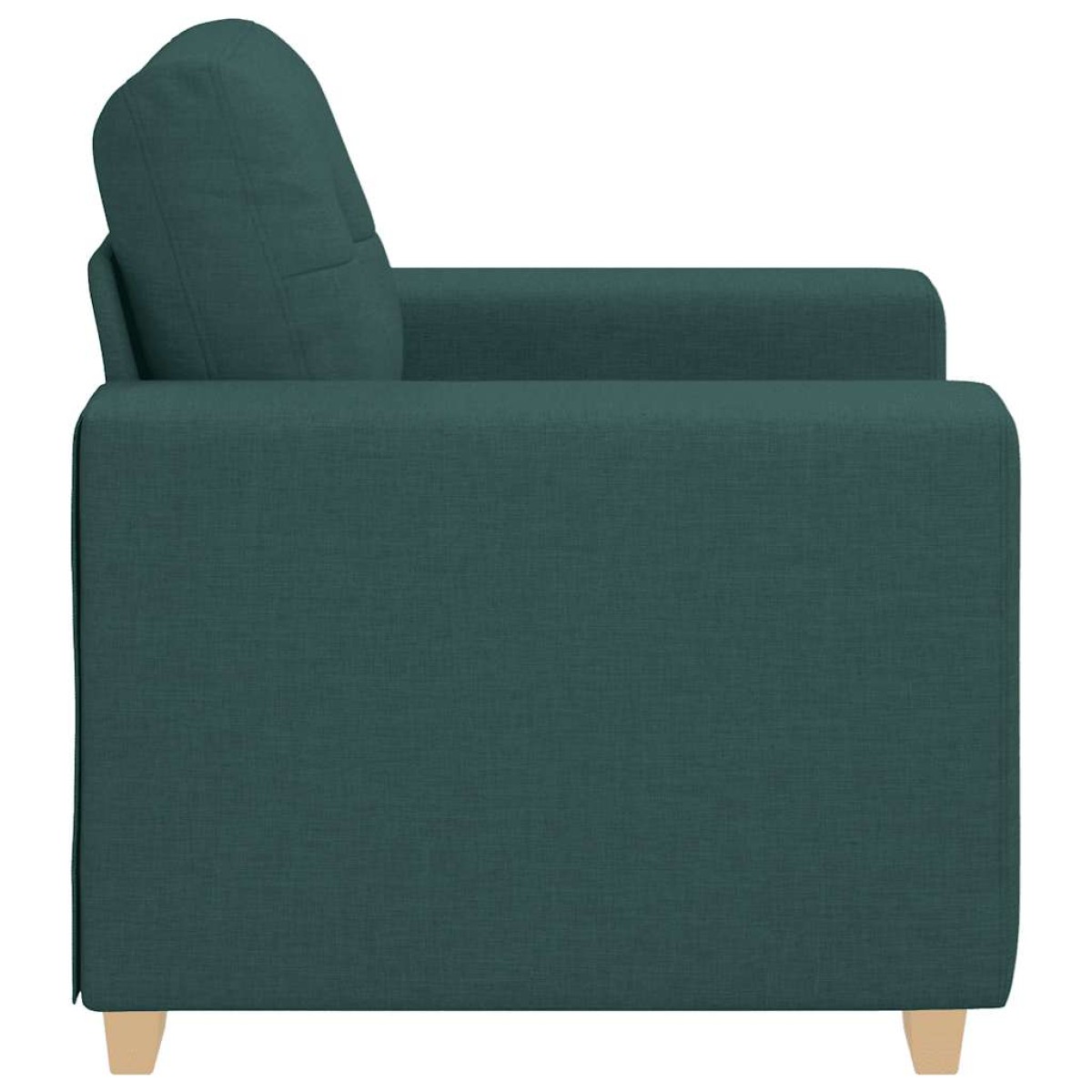 vidaXL Πολυθρόνα-Καναπέ Σκούρο Πράσινο 100x78x80 εκ. Ύφασμα