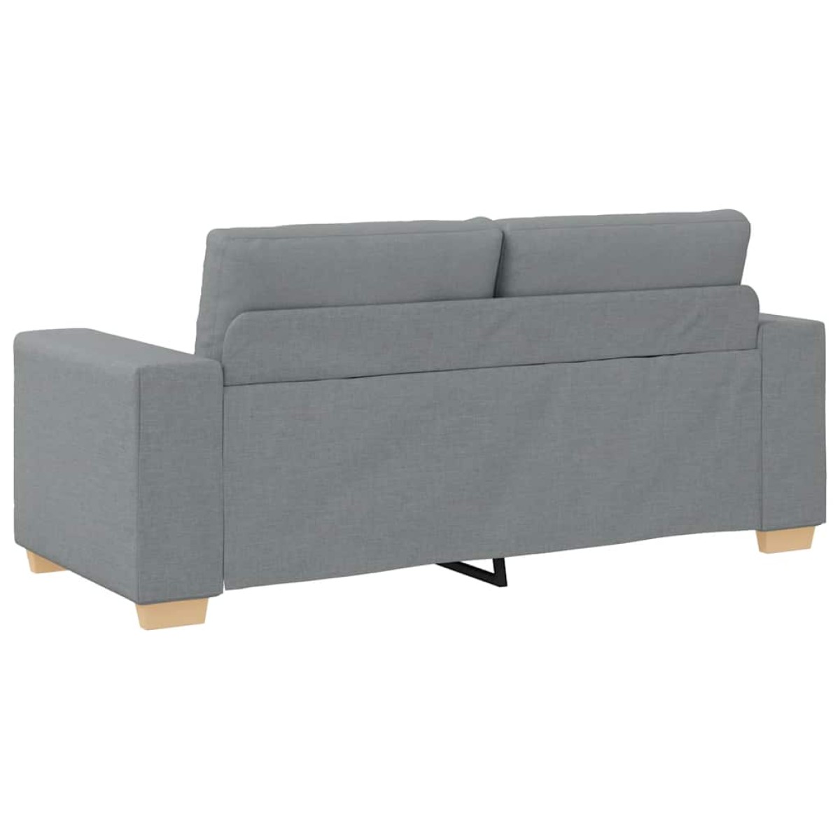 vidaXL Καναπές-Διθέσιος Ανοιχτό Γκρι 180 x 77 x 82 εκ. Ύφασμα