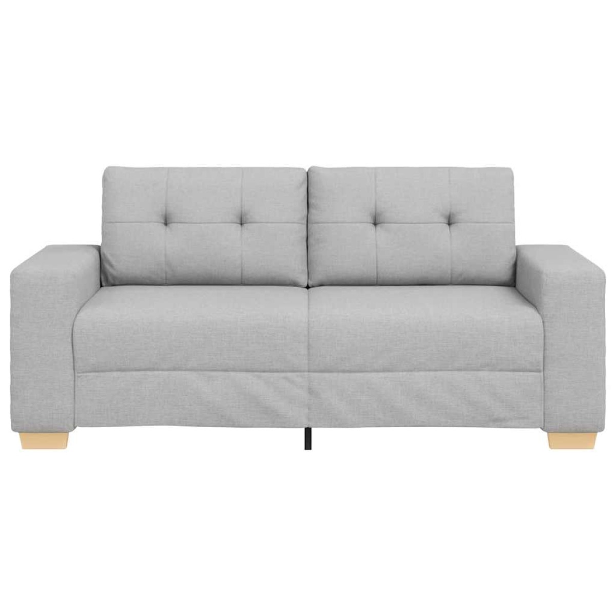vidaXL Διθέσιος Καναπές Cloud Γκρι 180 x 77 x 82 εκ. Υφασμάτινος
