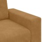 vidaXL Πολυθρόνα Καφέ Βελούδινη 100x78x80 εκ.