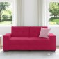 vidaXL Καναπές Διθέσιος Κόκκινος Βελούδος 180 x 77 x 82 εκ.