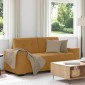 vidaXL Διθέσιος Καναπές-Σετ Καφέ Βελούδινος 180 x 77 x 82 εκ.