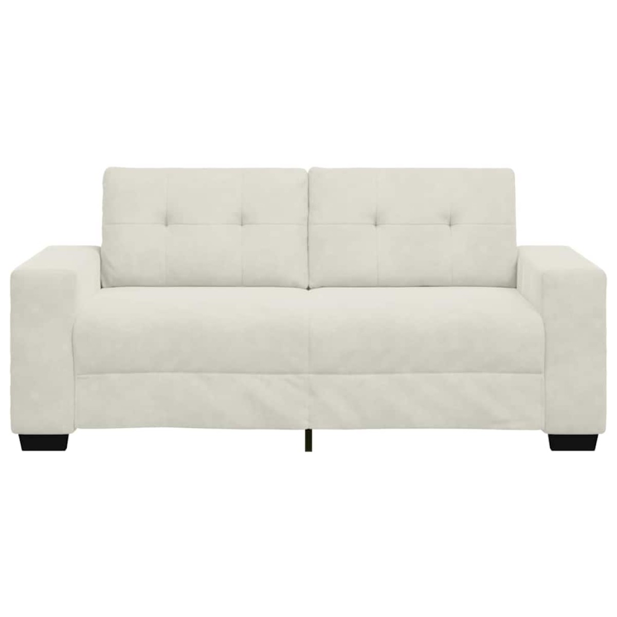vidaXL Διθέσιος Καναπές-Διάδρομος Κρεμ 180x77x82 εκ. Βελούδο