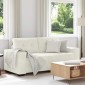 vidaXL Διθέσιος Καναπές-Διάδρομος Κρεμ 180x77x82 εκ. Βελούδο