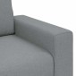 vidaXL Πολυθρόνα Ανοιχτό Γκρι 100 x 77 x 82 εκ. Ύφασμα