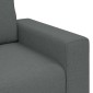 vidaXL Πολυθρόνα Σκούρο Γκρι 100x77x82 εκ. Ύφασμα