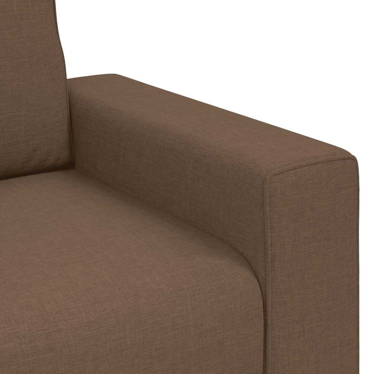 vidaXL Διθέσιος Καναπές Καφέ 160x77x82 εκ. Ύφασμα