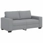 vidaXL Διθέσιος Καναπές Ανοιχτό Γκρι 180x77x82 εκ. Ύφασμα