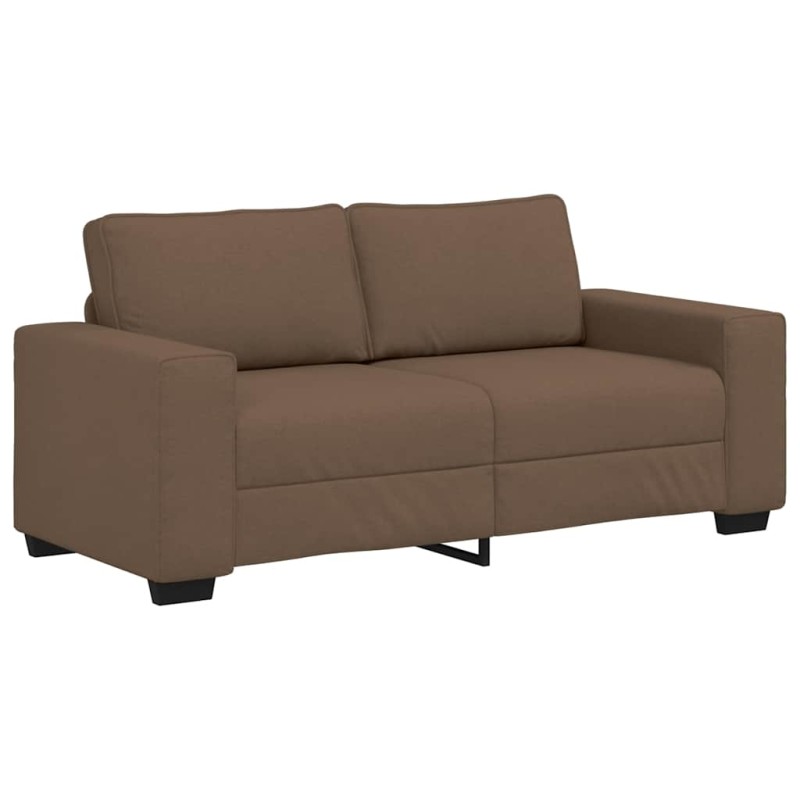 vidaXL Διθέσιος Καναπές Καφέ 180x77x82 εκ. Ύφασμα