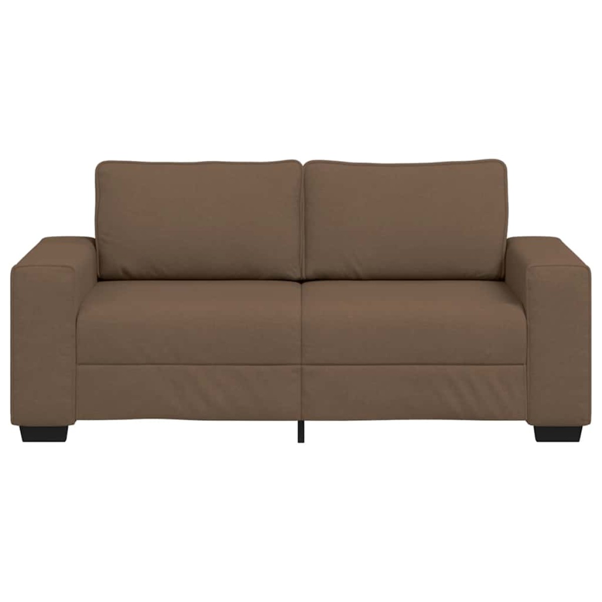 vidaXL Διθέσιος Καναπές Καφέ 180x77x82 εκ. Ύφασμα