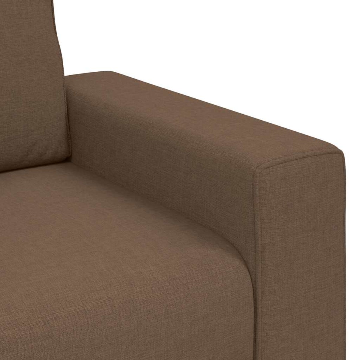 vidaXL Διθέσιος Καναπές Καφέ 180x77x82 εκ. Ύφασμα