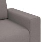 vidaXL Διθέσιος Καναπές Μπεζ 180x77x82 εκ. Ύφασμα