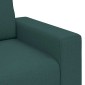 vidaXL Τριθέσιος Καναπές Σκούρο Πράσινο 220x77x82 εκ. Ύφασμα