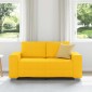 vidaXL Καναπές-Διάδρομος Ανοιχτό Κίτρινο από Ύφασμα Κοτλέ 160 x 77 x 82 εκ.