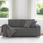 vidaXL Καναπές-Διάδρομος Σκούρο Γκρι 180 x 77 x 82 εκ. από Ύφασμα Κοτλέ