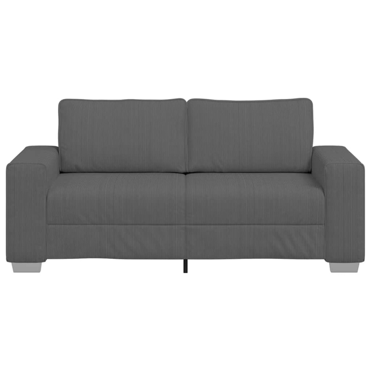 vidaXL Καναπές-Διάδρομος Σκούρο Γκρι 180 x 77 x 82 εκ. από Ύφασμα Κοτλέ
