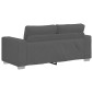 vidaXL Καναπές-Διάδρομος Σκούρο Γκρι 180 x 77 x 82 εκ. από Ύφασμα Κοτλέ