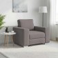 vidaXL Καθίσμα Σαλονιού Taupe 100 cm ύφασμα