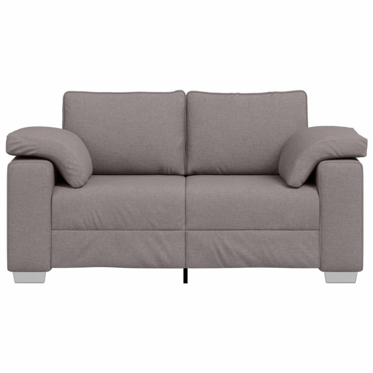 vidaXL Διθέσιος καναπές Taupe 160 cm ύφασμα