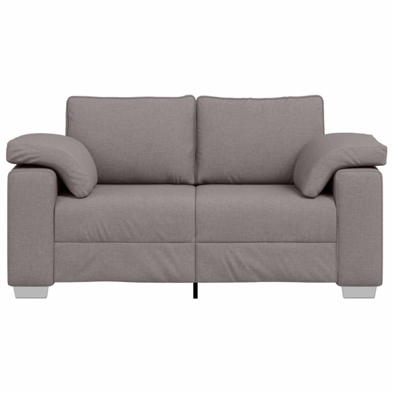 vidaXL Διθέσιος καναπές Taupe 160 cm ύφασμα
