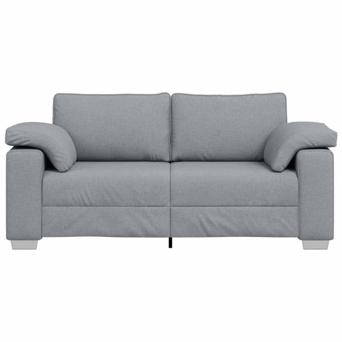 vidaXL Διθέσιος καναπές Ανοιχτό γκρι 180 cm ύφασμα