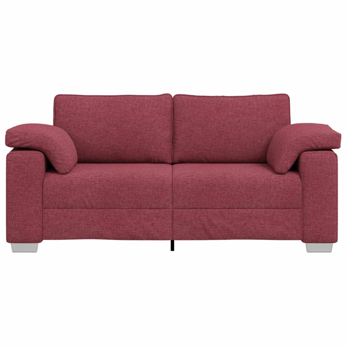 vidaXL Διθέσιος καναπές Κόκκινο 180 cm ύφασμα
