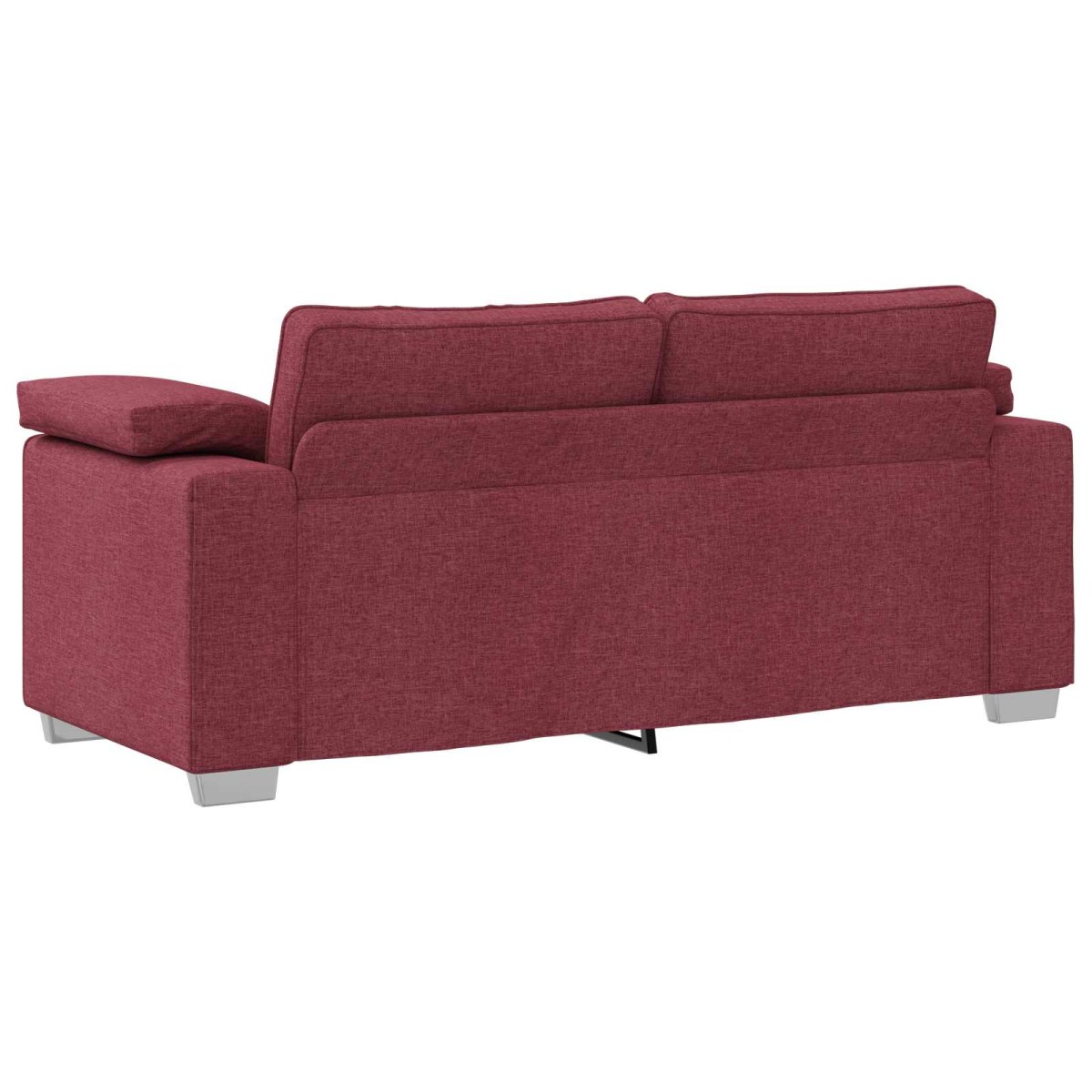 vidaXL Διθέσιος καναπές Κόκκινο 180 cm ύφασμα