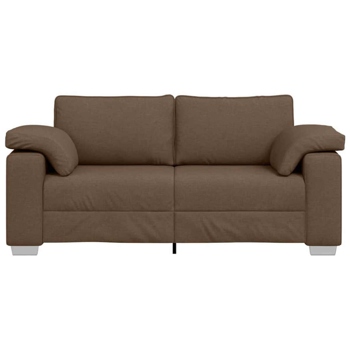 vidaXL Διθέσιος καναπές Καφέ 180 cm ύφασμα