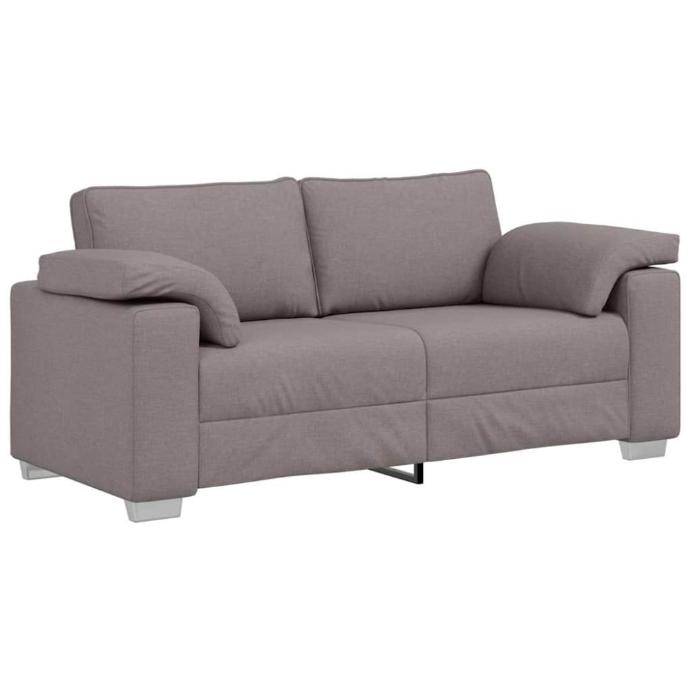 vidaXL Διθέσιος καναπές Taupe 180 cm ύφασμα