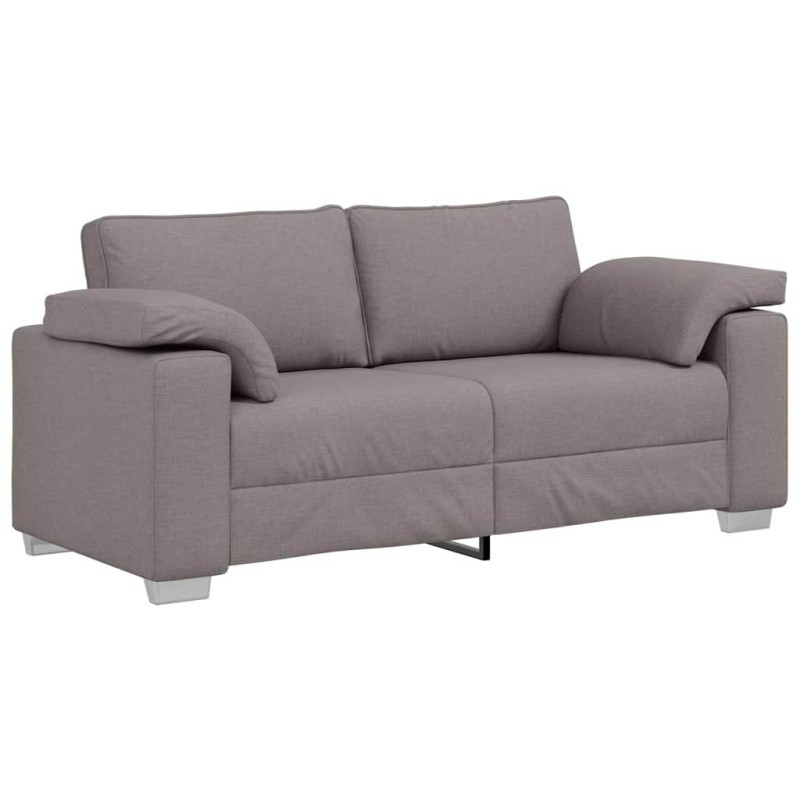 vidaXL Διθέσιος καναπές Taupe 180 cm ύφασμα
