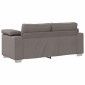 vidaXL Διθέσιος καναπές Taupe 180 cm ύφασμα