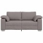 vidaXL Διθέσιος καναπές Taupe 180 cm ύφασμα