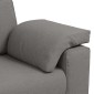 vidaXL Διθέσιος καναπές Taupe 180 cm ύφασμα