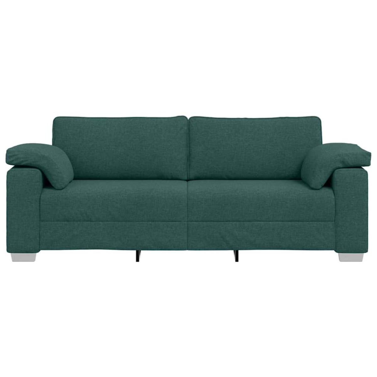 vidaXL 3-Θέσιος καναπές Σκούρο Πράσινο 220 cm ύφασμα