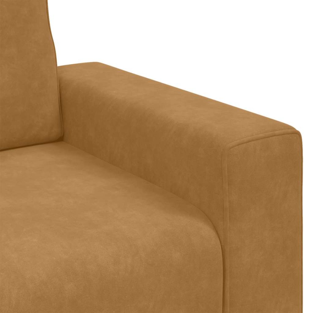 vidaXL Πολυθρόνα Καφέ Βελούδινη 100x77x82 εκ.
