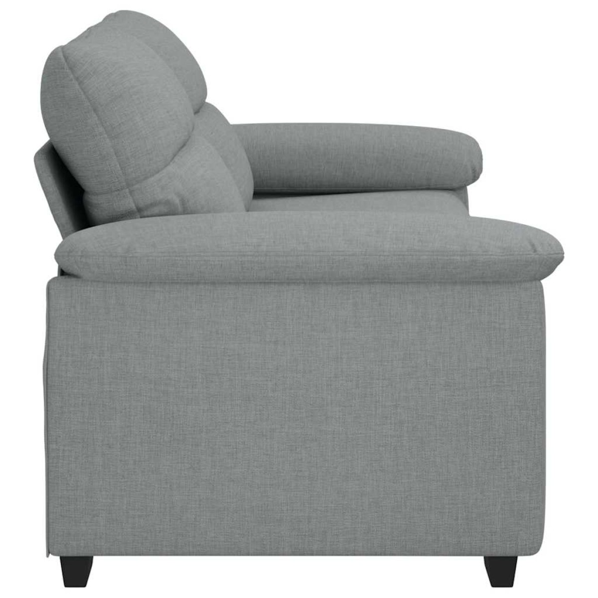 vidaXL Διθέσιος Καναπές Ανοιχτό Γκρι 180x81x84 εκ. Ύφασμα