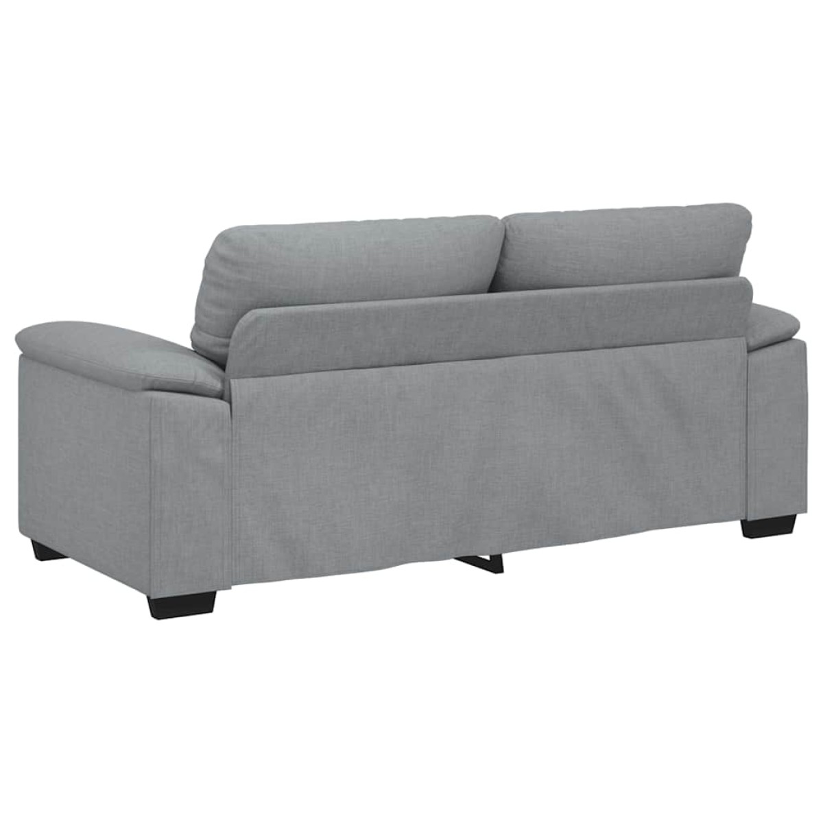 vidaXL Διθέσιος Καναπές Ανοιχτό Γκρι 180x81x84 εκ. Ύφασμα