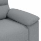 vidaXL Διθέσιος Καναπές Ανοιχτό Γκρι 180x81x84 εκ. Ύφασμα