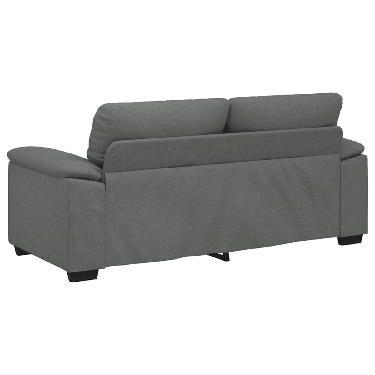 vidaXL Διθέσιος Καναπές Σκούρο Γκρι 180x81x84 εκ. Ύφασμα