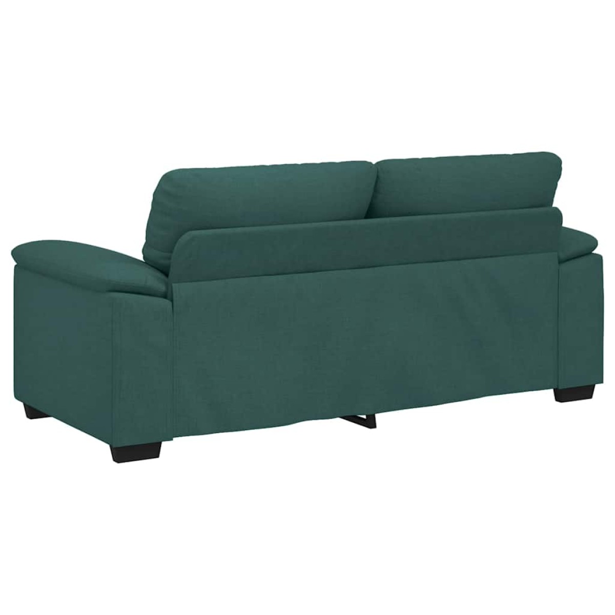 vidaXL Διθέσιος Καναπές Σκούρο Πράσινο 180x81x84 εκ. Ύφασμα