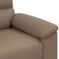 vidaXL Πολυθρόνα-Καναπέ Cappuccino 100x81x84 εκ. από Συνθετικό Δέρμα