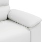 vidaXL Πολυθρόνα-Καναπέ Λευκή 100x81x84 εκ. από Συνθετικό Δέρμα