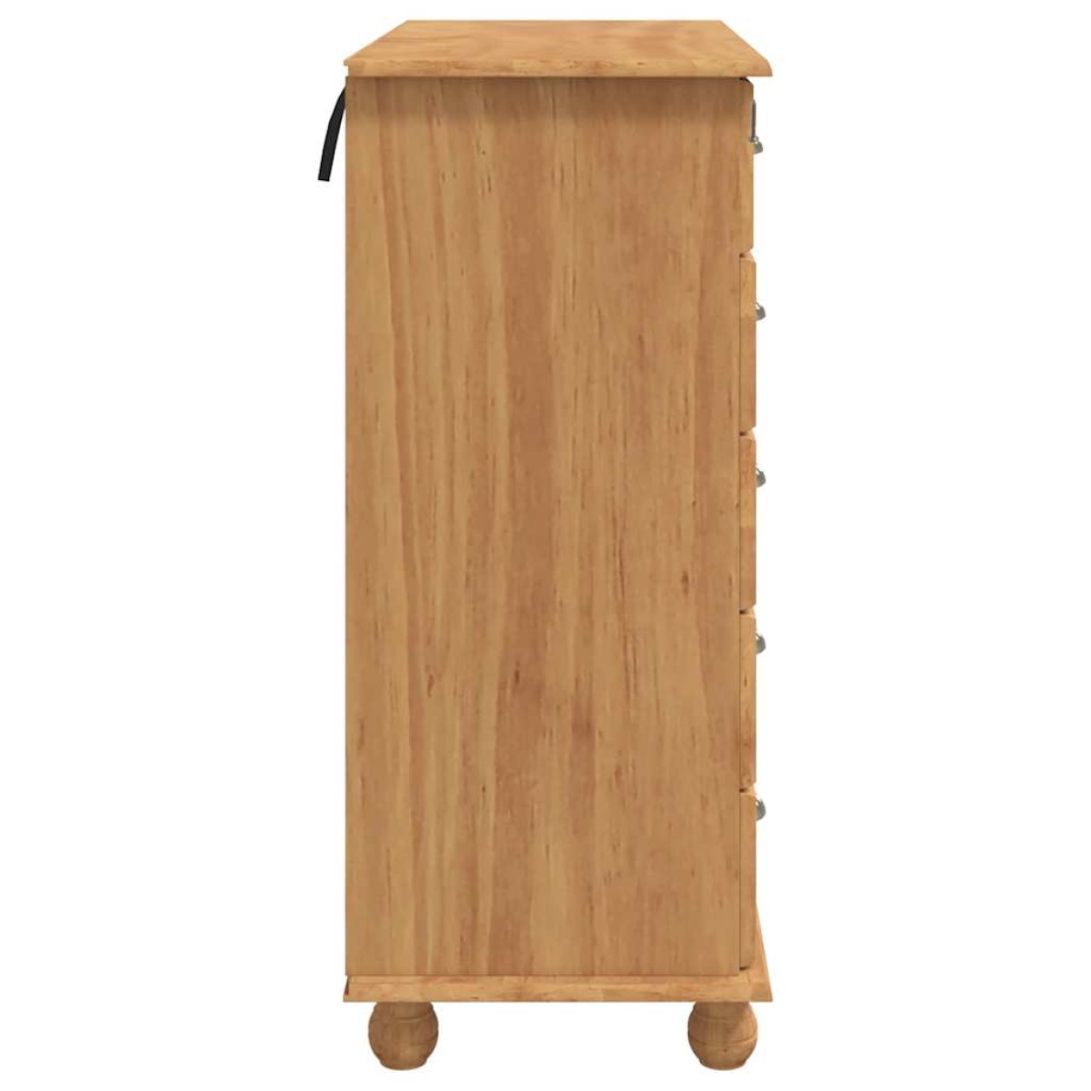 vidaXL Συρταριέρα ASKIM Καφέ 91 x 40 x 95,5 εκ. Στερεά ξυλεία πεύκου