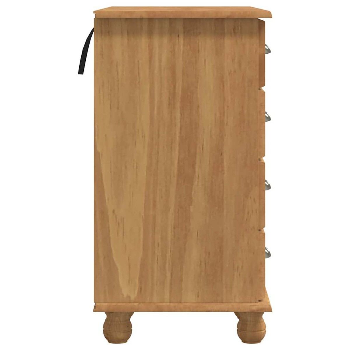 vidaXL Γραφείο γραφής ASKIM Καφέ 95 x 40 x 75 εκ. Στερεά ξυλεία πεύκου