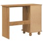 vidaXL Γραφείο γραφής ASKIM Καφέ 95 x 40 x 75 εκ. Στερεά ξυλεία πεύκου