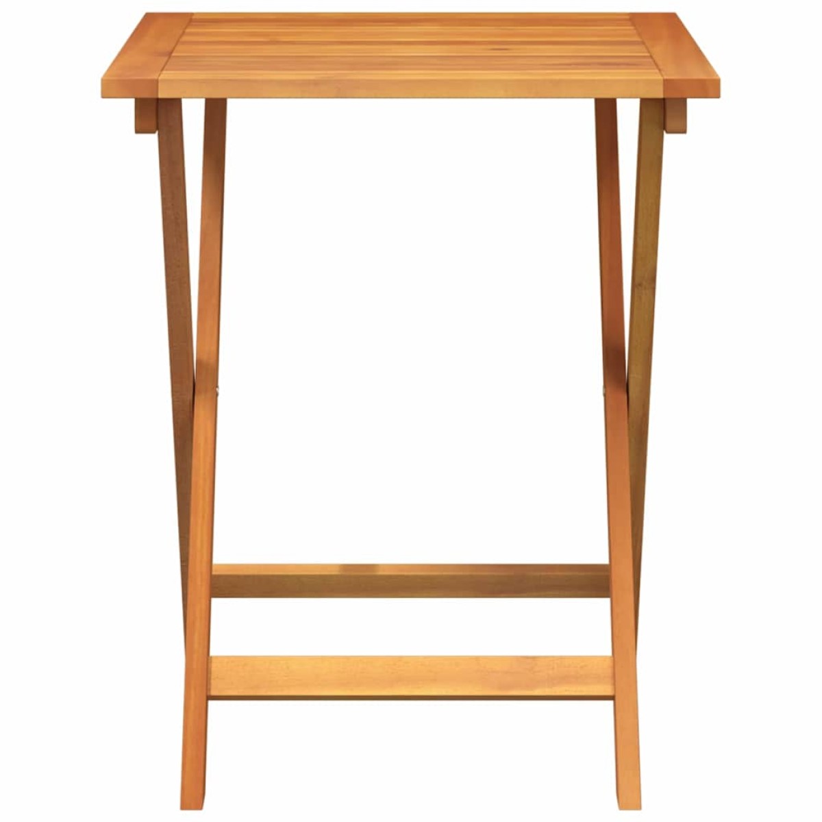 vidaXL Τραπέζι Κήπου Φυσικό 60 x 60 x 72 cm Στερεό Ξύλο Ακακίας
