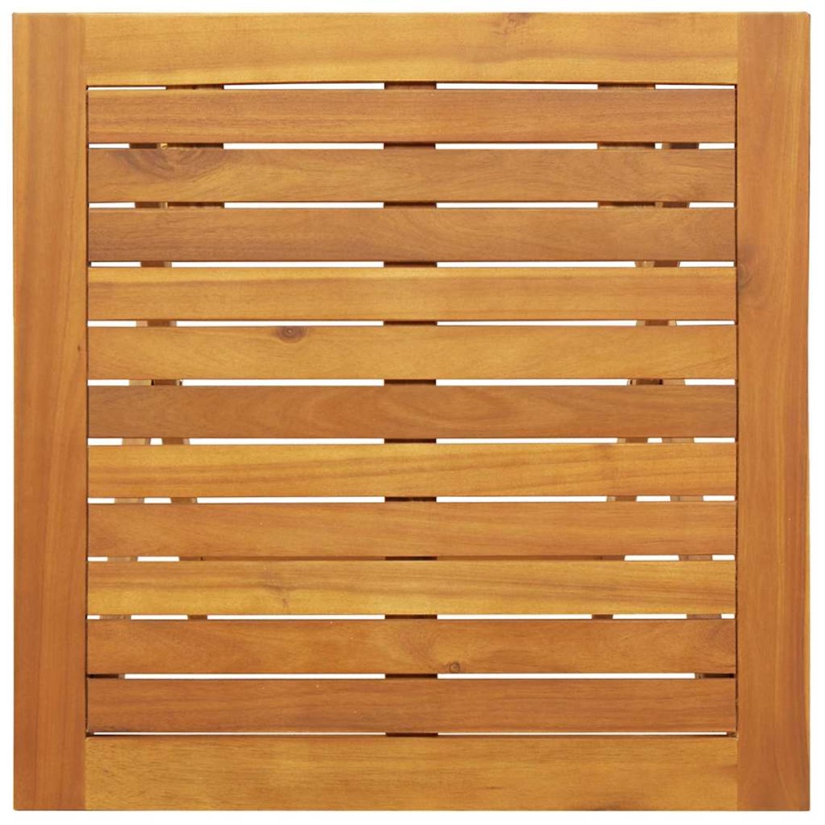 vidaXL Τραπέζι Κήπου Φυσικό 60 x 60 x 72 cm Στερεό Ξύλο Ακακίας