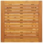vidaXL Τραπέζι Κήπου Φυσικό 60 x 60 x 72 cm Στερεό Ξύλο Ακακίας